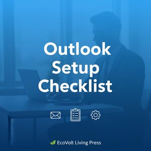 Outlook Setup Checklist for Beginners | Email Organization System & Inbox Management Guide PDF