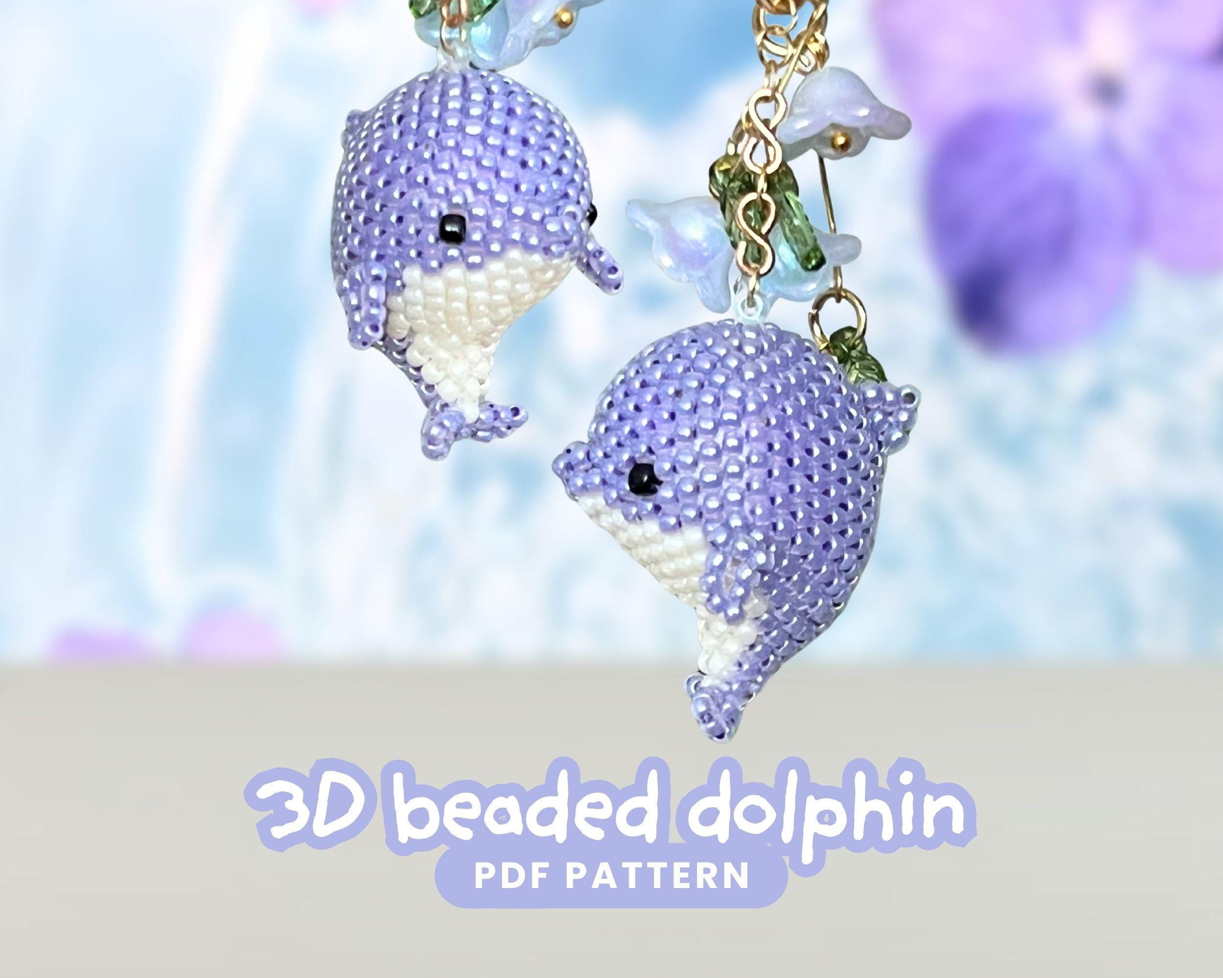 イルカ様☆ビーズ イルカのビーズ - Etsy 日本