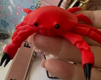 Torba-plecak-portfel Chuck the Crab drukowany w 3D z zawieszką