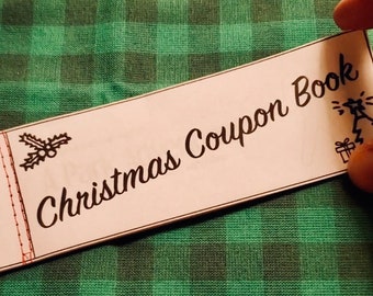 Christmas Coupon Book DIGITAL DOWNLOAD