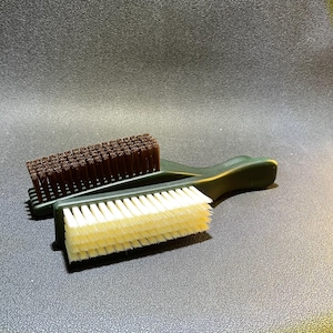 Zen Walnut Professionelles Patina Pinsel Set | Wenwan Walnuss Reinigungs- & Polierset | Ergonomischer S-Curve-Griff | 2-teiliges Sammler Set Bild 5