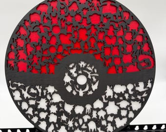 Dekoracja ścienna Pokémon Pokeball