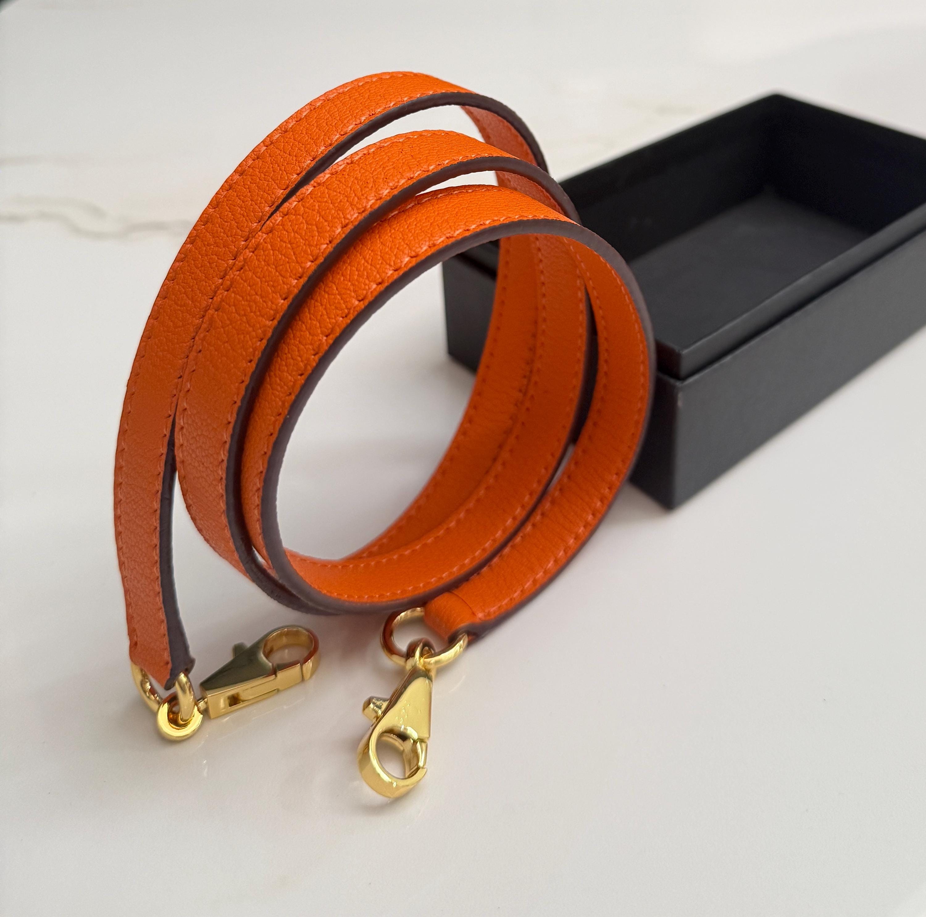 Orange Hermes Bag Strap - Etsy