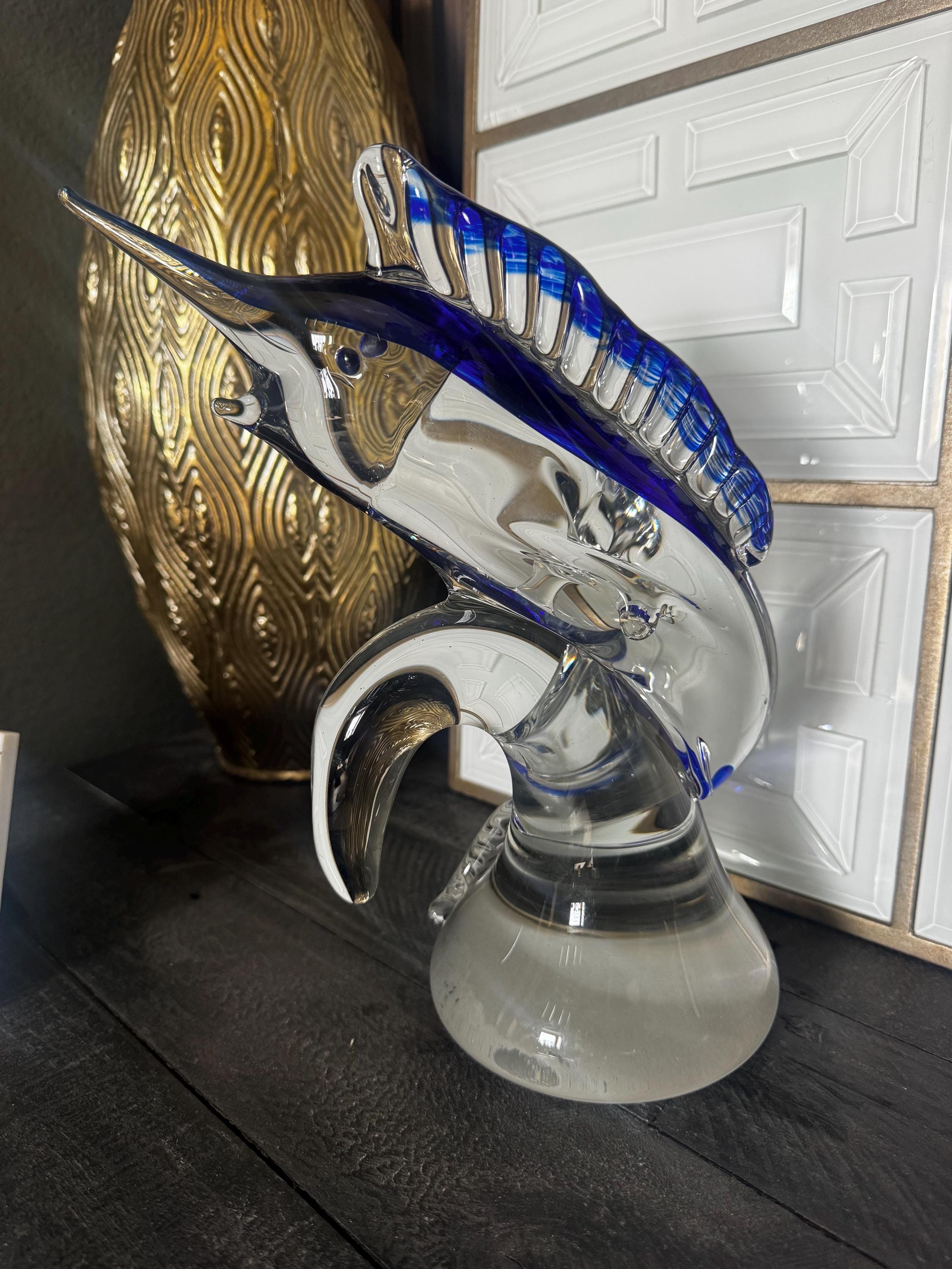 Blue Marlin Figurine - Etsy