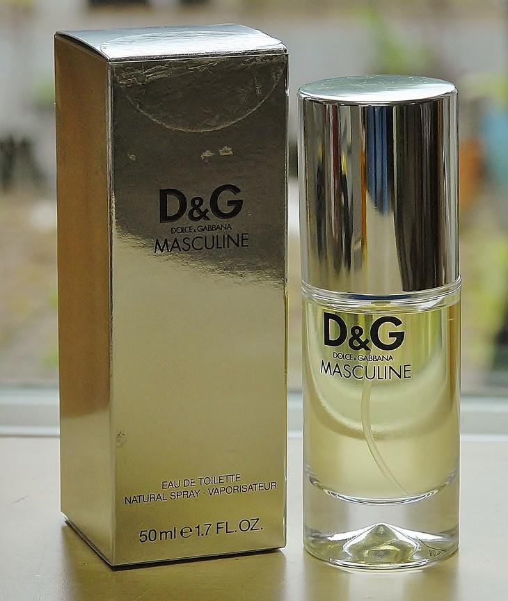 MASCULINE by DOLCE & GABBANA Edt 50 Ml 1.7 Oz Discontinued for Men