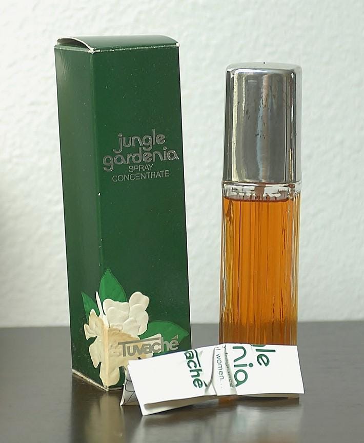 B386　Tuvaché　トゥヴァーチェ　Jungle Gardenia　ジャングルガーデニア　くちなし　ヴィンテージ希少　残量９割程度　レディース香水フレグランス Amazon.com : Jungle Gardenia : Beauty & Personal Care