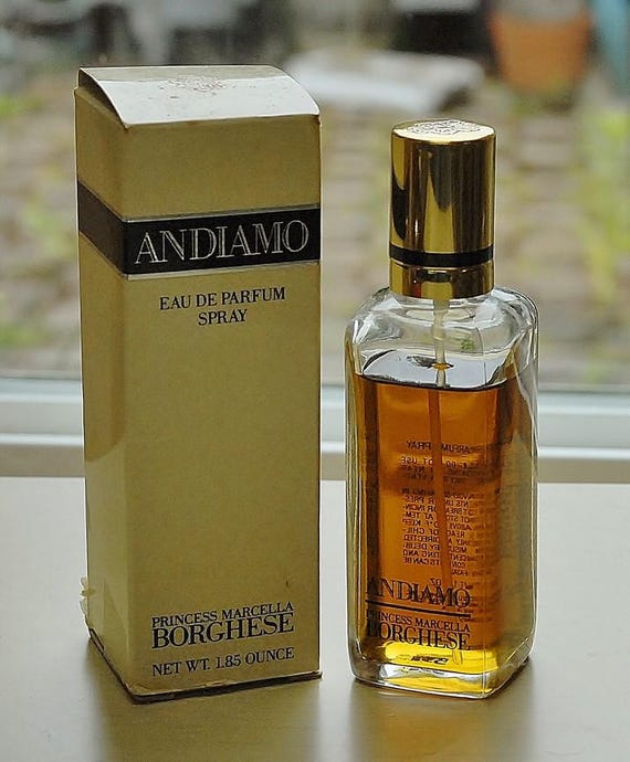 タンジュディチェリ ANNAM アンナム 廃盤 ヴィンテージ 香水 Vintage ANDIAMO by BORGHESE * EDP 1.85 Oz 55 Ml Old Formula 1980s