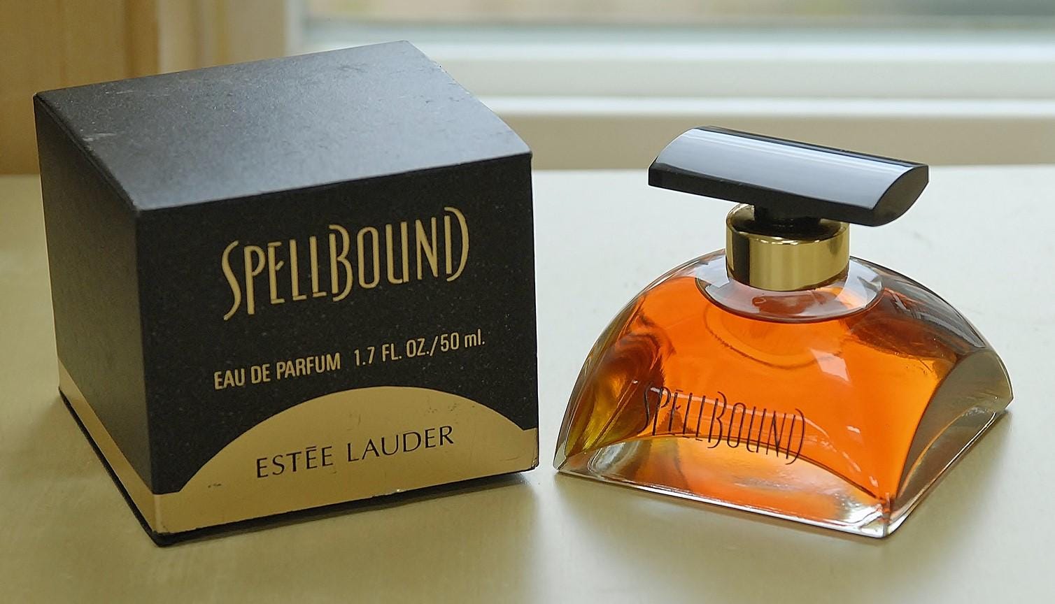 Vintage SPELLBOUND by ESTEE LAUDER Edp 50 Ml 1.7 Oz Old Design and