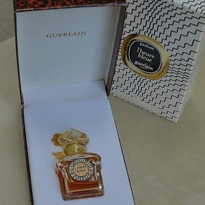Vintage L'HEURE BLEUE by Guerlain Pure Parfum 7.5 Ml 1/4 Oz Sealed