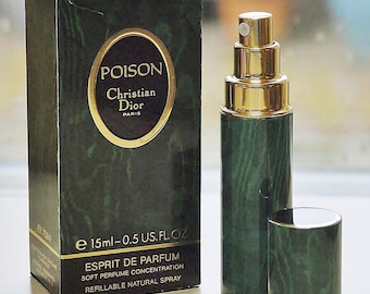 Vintage 1998 Dior Hypnotic Poison Miniature Perfume 5 Ml Boxed