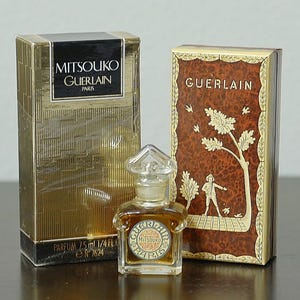 Vintage 1987 MITSOUKO by GUERLAIN Pure Parfum 7.5 Ml 1/4 Oz SEALED