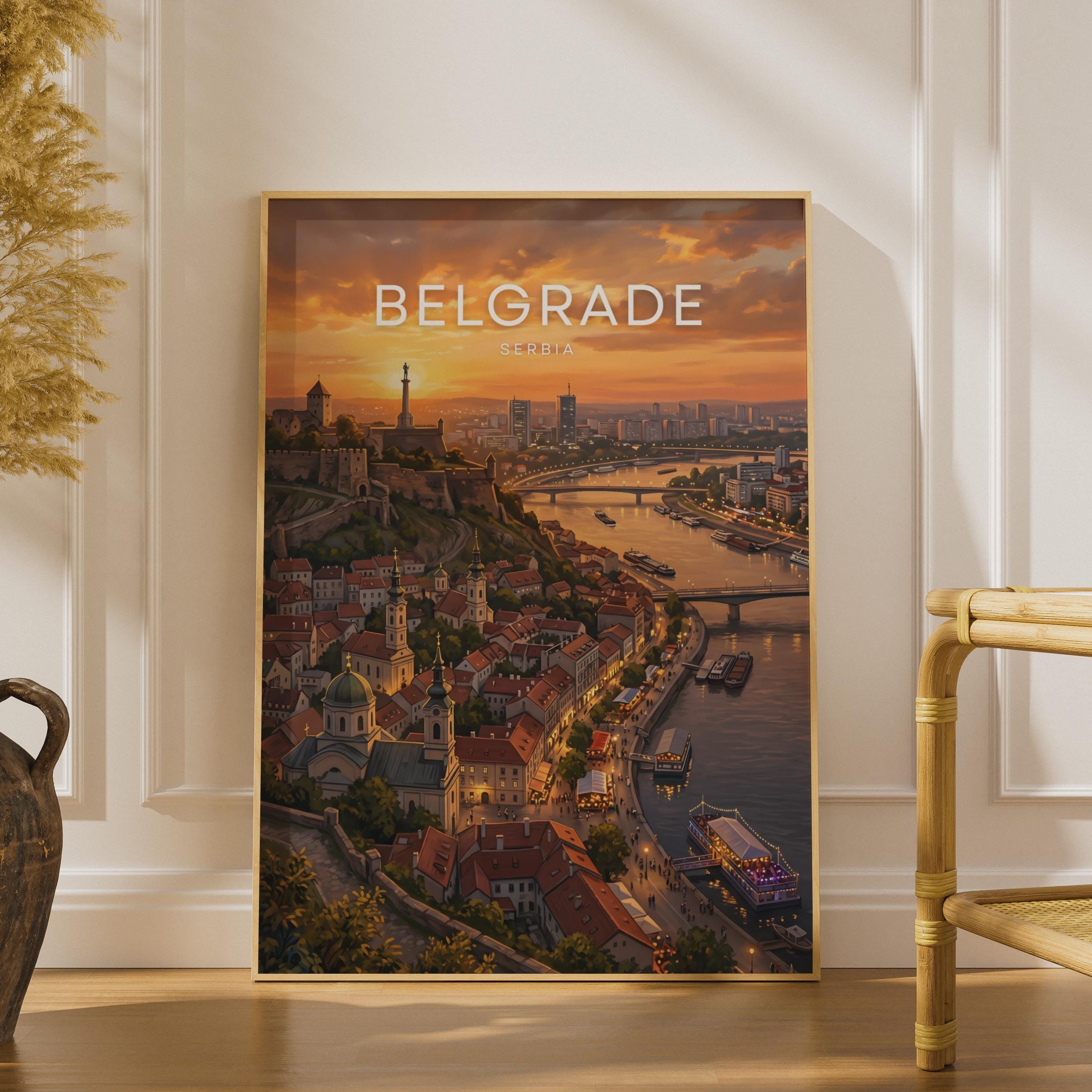 Belgrade Poster - Etsy