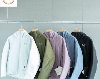 Chaqueta con capucha Arcteryx Solano, GORE-TEX INFINIUM, aislamiento de plumón, cortavientos