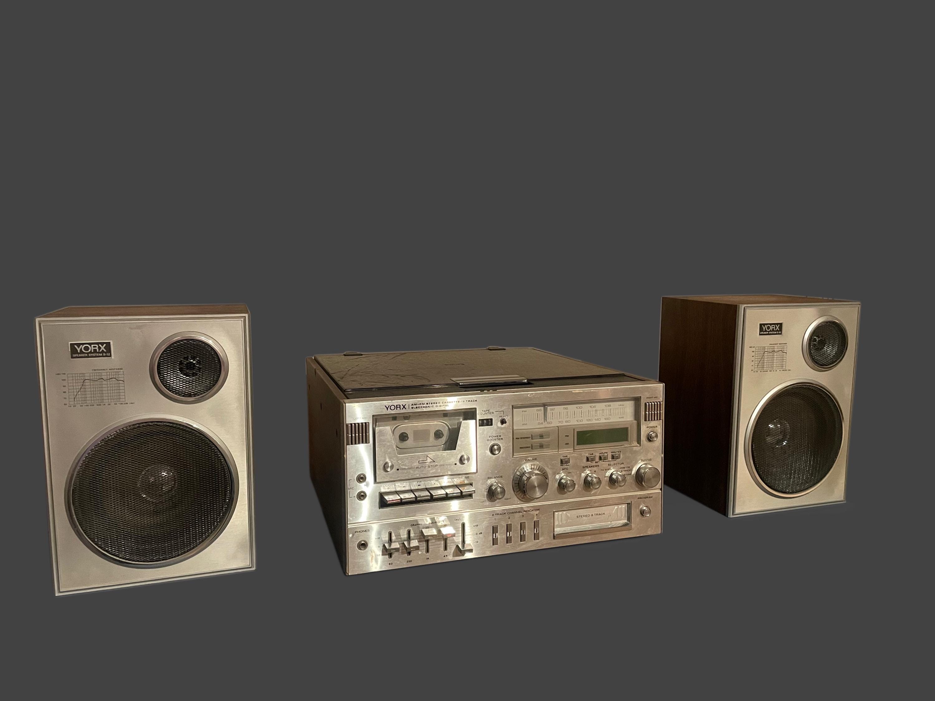 Pioneer Custom H-2000 8TRACK AM/FMレトロ Pioneer Custom H-2000 8TRACK AM/FMレトロ Vintage Hi Fi Stereo