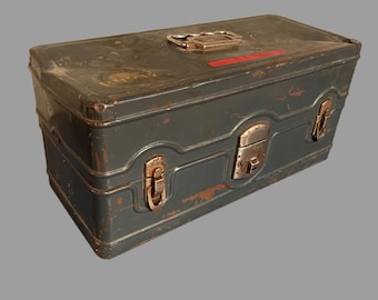 Vintage Metal Tool Box