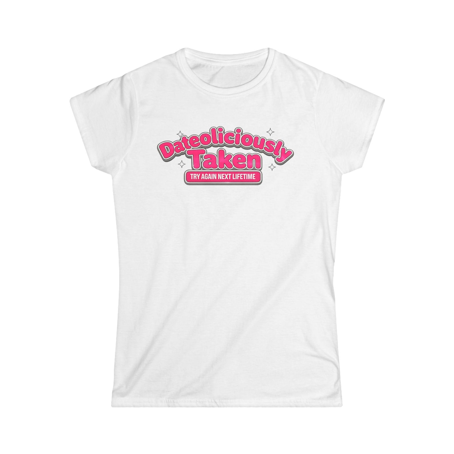 Dateoliciously Taken White Tee