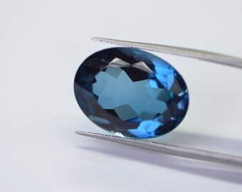 Wedding Gift 48 Ct.+3 Pcs Round Swiss Blue Topaz Polished Gemstone Ball Lot