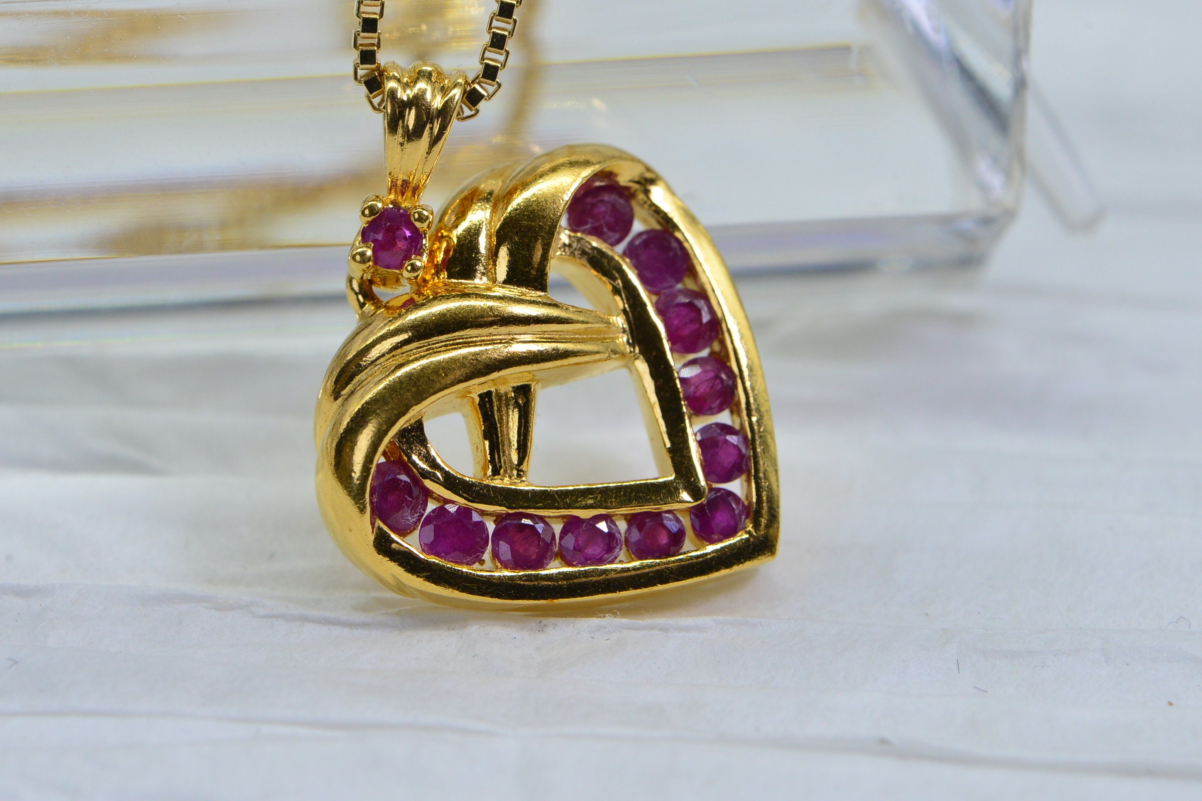 Chanel Heart Pendant 