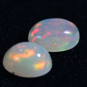 Natural Ethiopian Welo Opal Cabochon Natural Gemstone Cabochon Jewelry Making Supplies