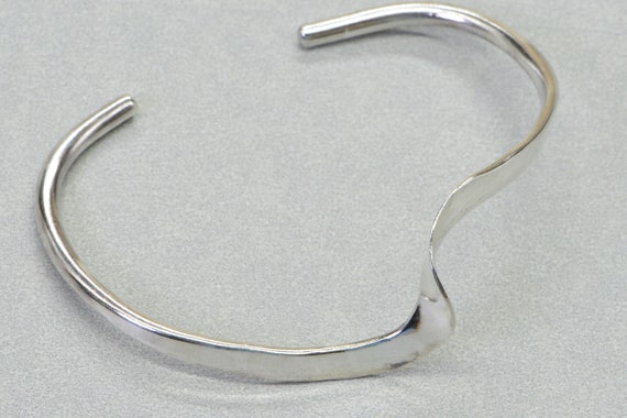 Vintage  Sterling Silver Hammed Solid Silver Mexi… - image 5