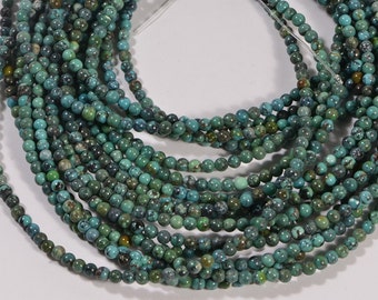 3mm Turquoise Full Strand Beads  Natural Gemstone Beads Jewelry Making Supplies