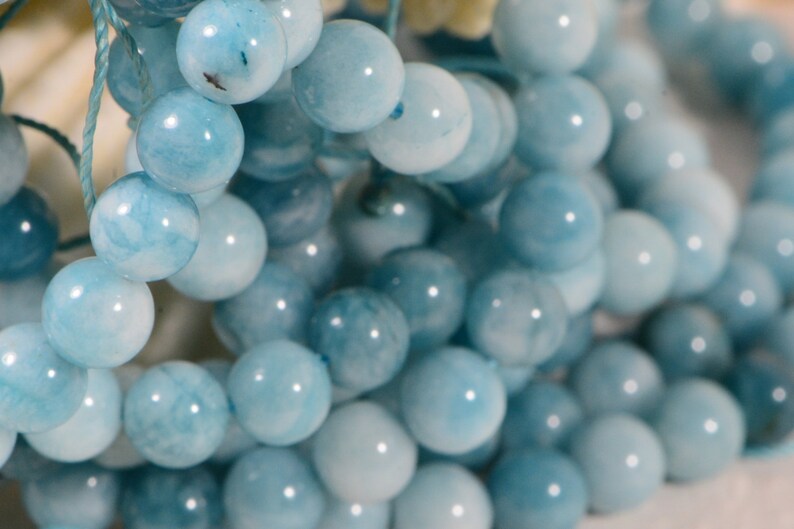 Size 5-9mm Natural White Rainbow Moonstone Smooth Beads 17Inchs Strand AAA Super Flashing Blue Fire Stone Necklaces Round Balls Beads B4