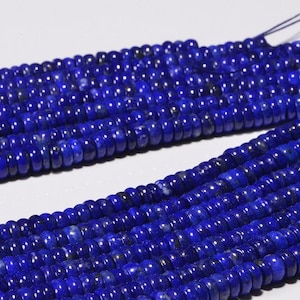 Natural Lapis Lazuli Gemstone Beads: Royal Blue Jewelry Supplies
