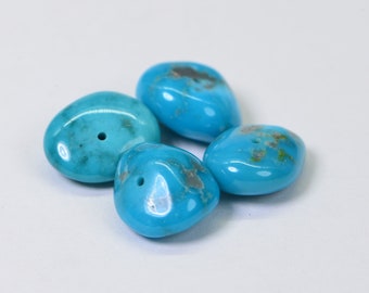 Sleeping Beauty Nuggets Turquoise  Natural Gemstone Beads Jewelry Making Supplies