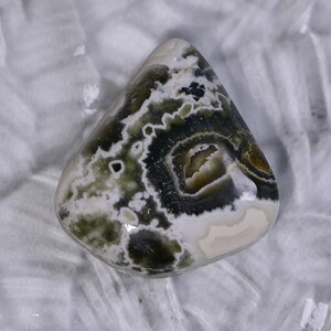 Ocean Jasper Cabochon 23x21x5.8mm Natural Gemstone Cabochon Jewelry Supplies Ocean Jasper