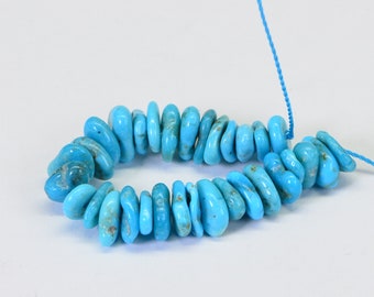 Arizona Sleeping Beauty Turquoise, Nugget,Free Form, Natural Turquoise Beads, Gemstone Beads Baby Blue Genuine Turquoise, Loose Beads