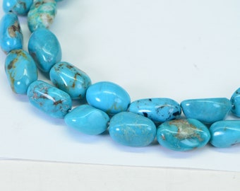 Nevada Turquoise Beads Turquoise Beads Natural Gemstone Beads Jewelry Making Supplies