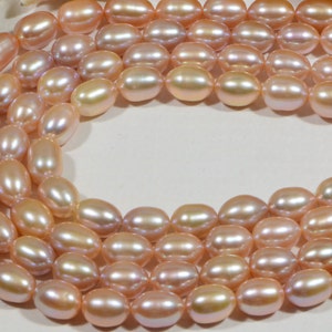 Freshwater Pearl Rice  12x9mm Pearl Beads Jewelry Making Supplies