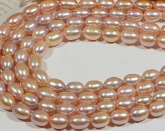 Freshwater Pearl Rice  12x9mm Pearl Beads Jewelry Making Supplies