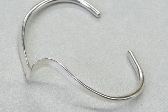 Vintage  Sterling Silver Hammed Solid Silver Mexi… - image 4