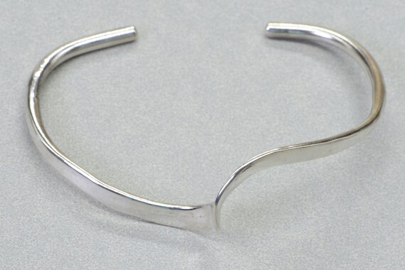 Vintage  Sterling Silver Hammed Solid Silver Mexi… - image 7