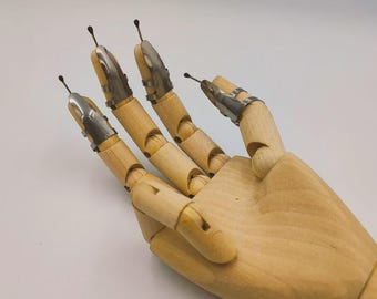 Tickle Nail Ring (Size adjustable) 5 pack