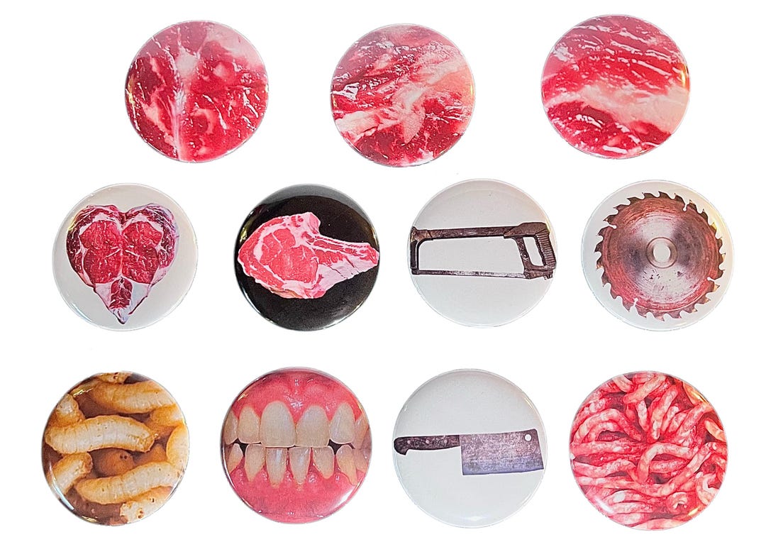 Meat Buttons - Etsy