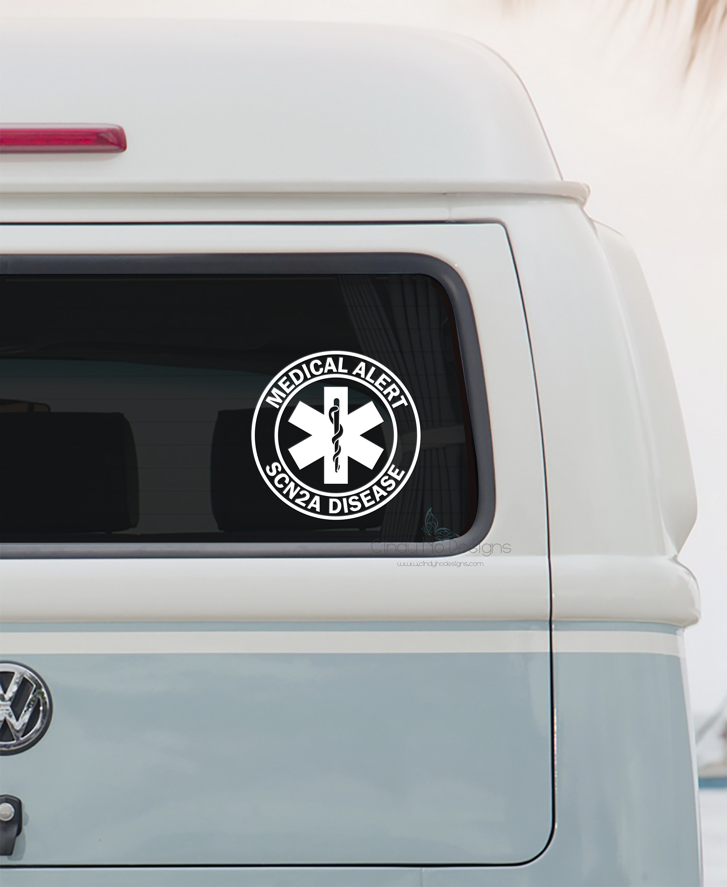 Medical Alert - Diabetic, Pacemaker, Epilepsy, Info in Glovebox 4 X 4 ...