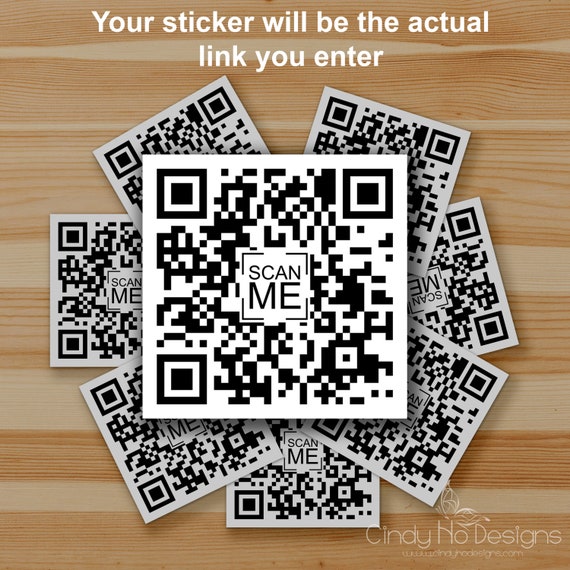 Rick Roll QR Code Sticker  Video Link -  Canada