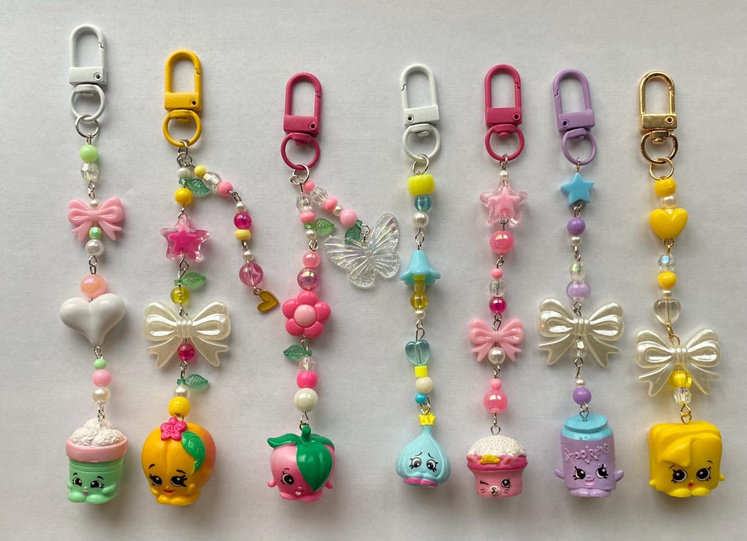 Shopkins Keychain Handmade (charmqins) - Etsy