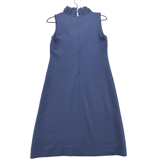 navy blue lilly dress Lilly Pulitzer Navy Blue Dress Ruffled Chiffon V-neck Sleeveless & Lined Size 8