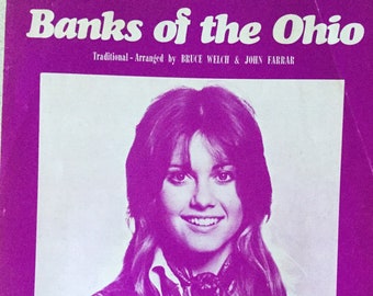 Banks of the Ohio - Olivia Newton-John - sheet music - 1970s