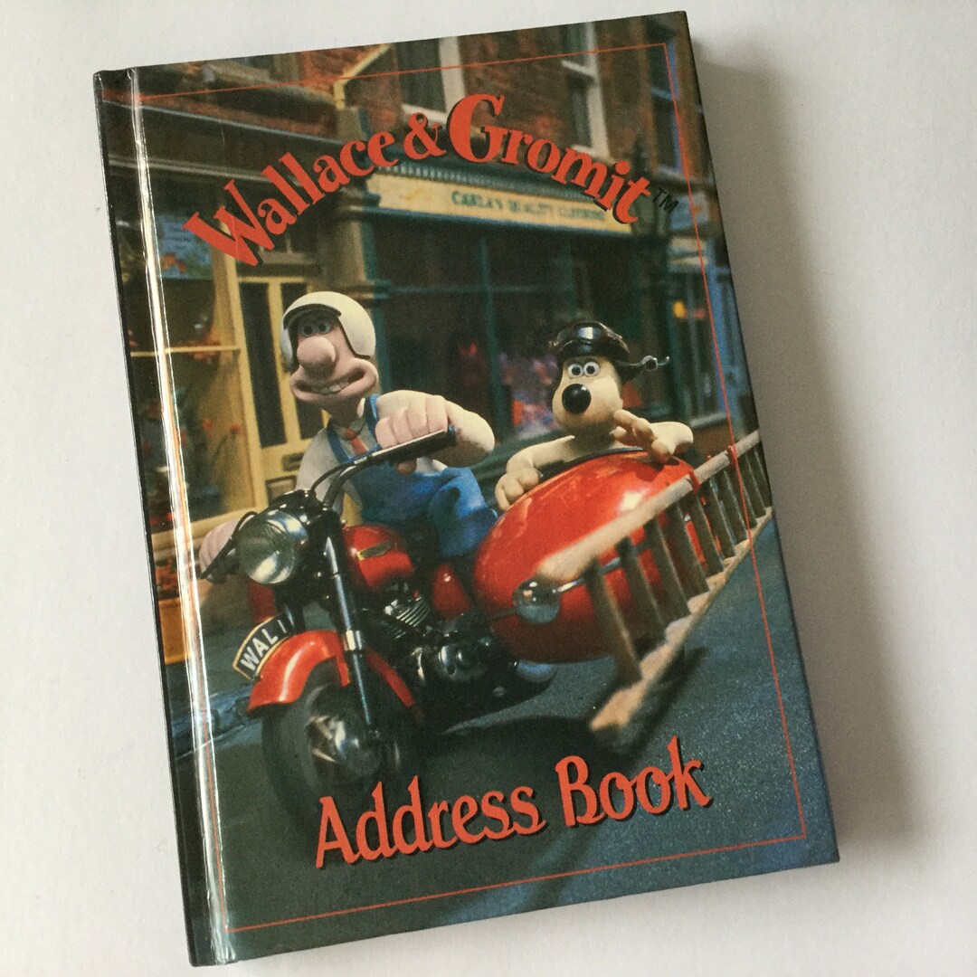 Wallace and Gromit Address Book Small Hardback Address Book Etsy