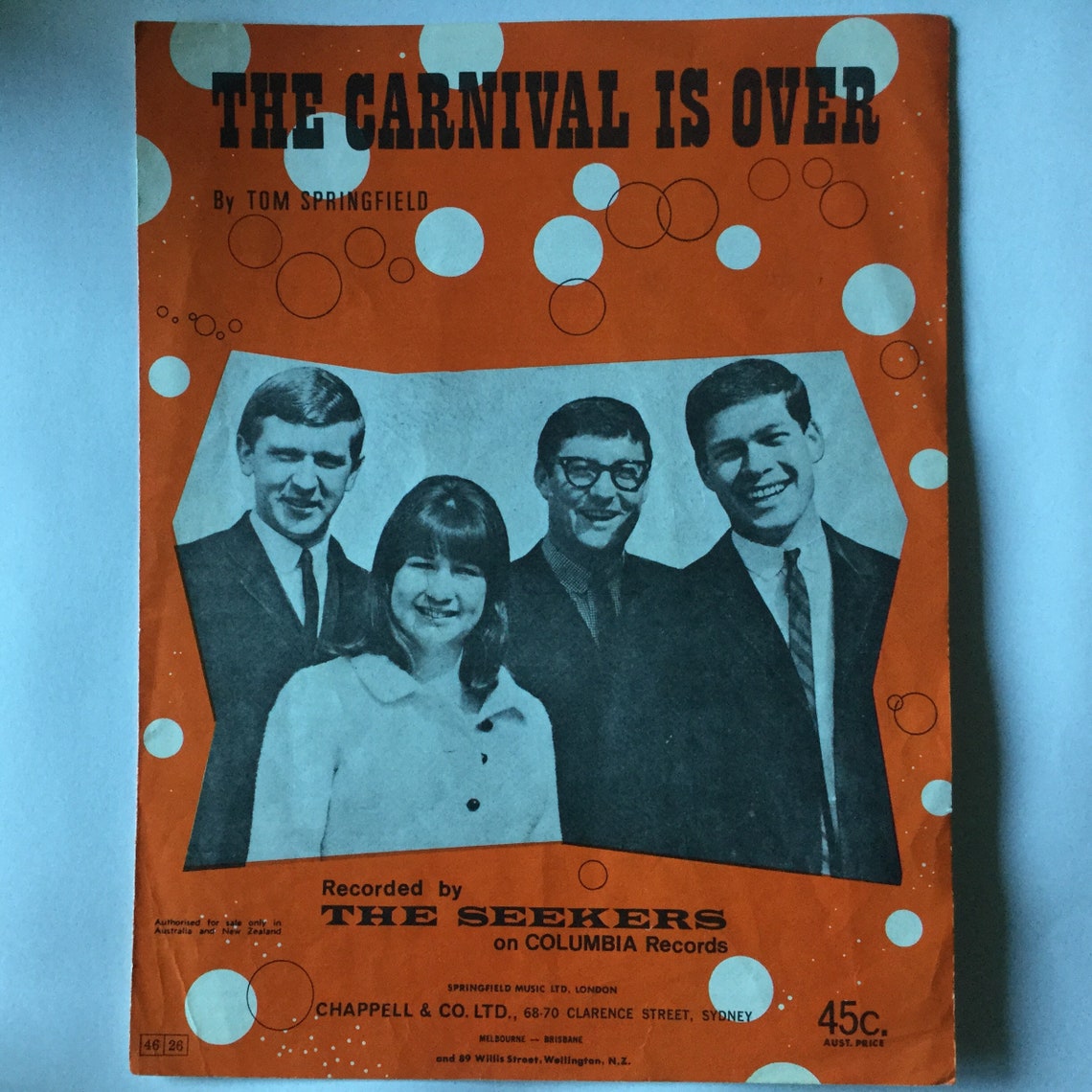 The Carnival is Over The Seekers sixties classic Etsy The Carnival is Over The Seekers sixties classic Etsy