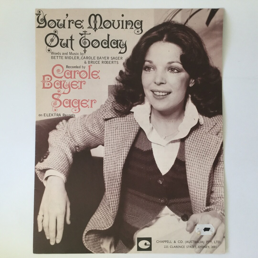 You're Moving Out Today Carole Bayer