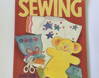 Sewing - Judy Ann Sadler - 1993 children's sewing book, craft, creative, stitching, make things