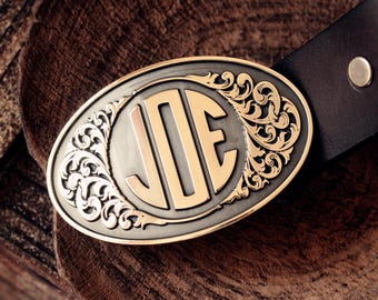 Hebilla de cinturón con nombre personalizado, hebilla de cinturón con inicial, hebilla de cinturón con monograma, hebilla de cinturón con letras