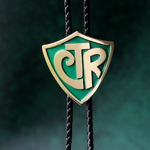 Latter-Day Saint CTR Bolo Krawatten-Halskette, südwestliche Cowboy-Krawatte, benutzerdefinierte Kinder-Bolo-Krawatte, Jungen- / Mädchen-Bolo-Krawatte Geschenk, benutzerdefinierte Bolo-Krawatte, CTR Geschenk