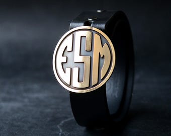 Boucle de ceinture avec prénom personnalisé, cadeau pour homme pour la fête des pères, initiale boucle de ceinture personnalisée, cadeau d'anniversaire
