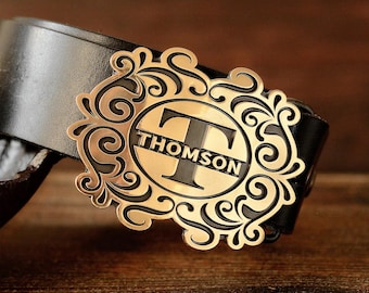 Custom Belt Buckle with Your Logo or design, Personalize Monogram Belt Buckle, Initial Belt Buckle, Belt Buckle For Men Wedding